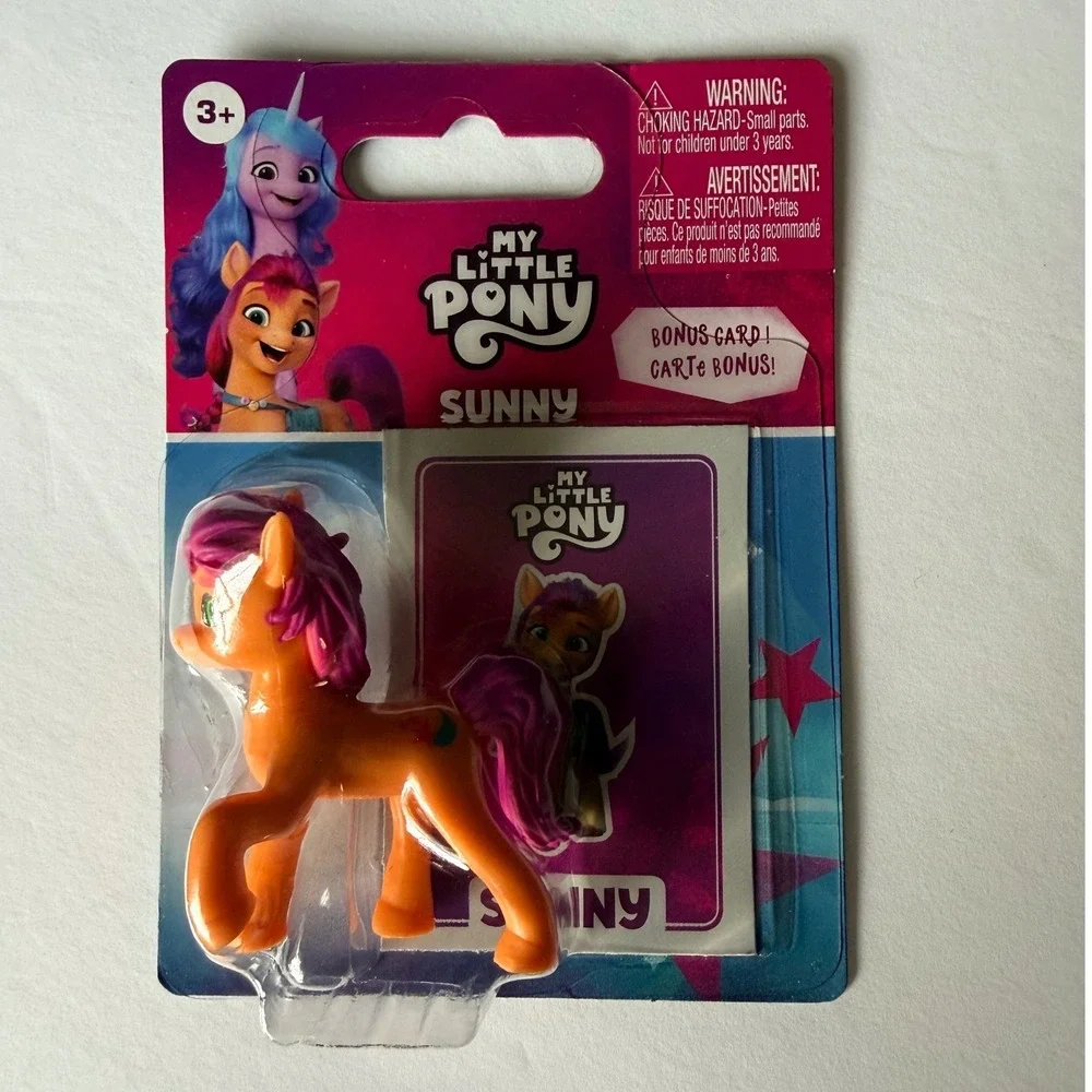 My Little Pony G5 Sunny Starscout Mini Figure with Bonus Card New 2024 Just Play